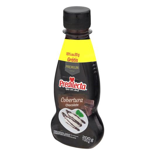 Cobertura para Sorvete Chocolate Predilecta Premium Squeeze 220g Grátis 20g - Imagem em destaque