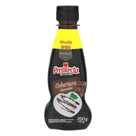 Cobertura para Sorvete Chocolate Predilecta Premium Squeeze 220g Grátis 20g - Imagem em destaque