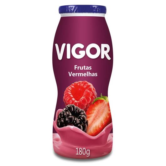 Iogurte Vigor líquido frutas vermelhas 180g - Imagem em destaque