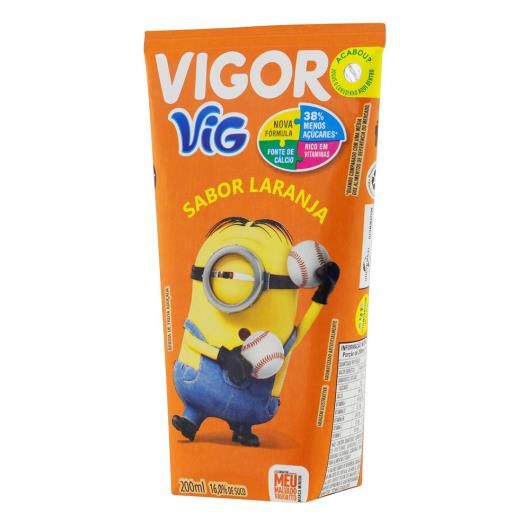 Bebida Adoçada Laranja Meu Malvado Favorito Vigor Vig Caixa 200ml - Imagem em destaque