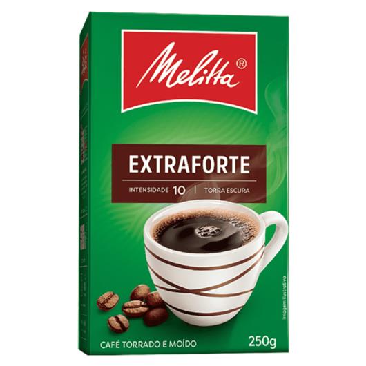 Café Torrado e Moído Extraforte Melitta à Vácuo Caixa 250g - Imagem em destaque