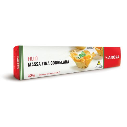 Massa Fillo Fina Congelada Arosa Pacote 300g - Imagem em destaque