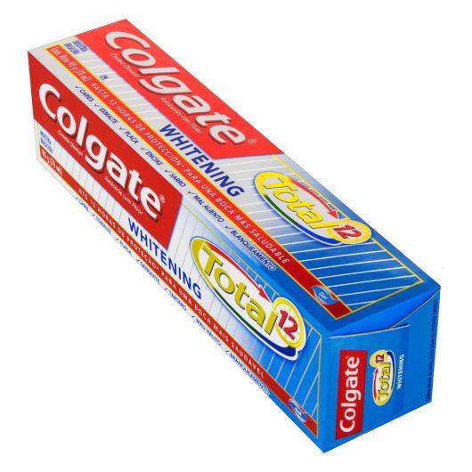 Creme Dental Whitening Colgate Total 12 Caixa 90g - Imagem em destaque