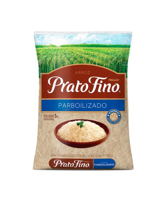 Arroz parboilizado Prato Fino 5kg - Imagem em destaque