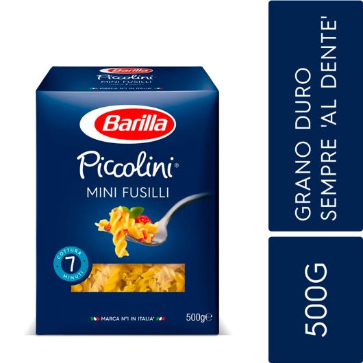 Macarrão Grano Duro Mini Fusilli Barilla 500g - Imagem em destaque