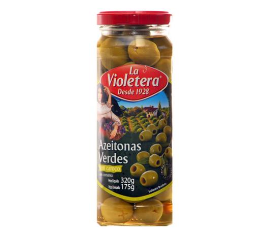 Azeitona La Vioeta verde sem caroço 175g - Imagem em destaque