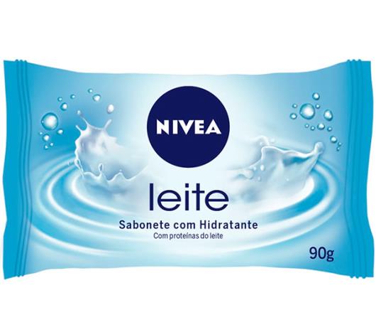 Sabonete hidratante bath care com proteínas do leite Nivea 90g - Imagem em destaque