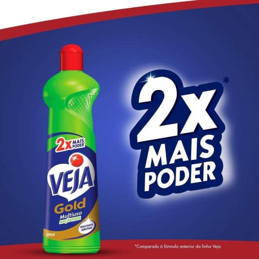 Limpador Multiuso Veja Gold Maçã Verde 500ml - Imagem em destaque