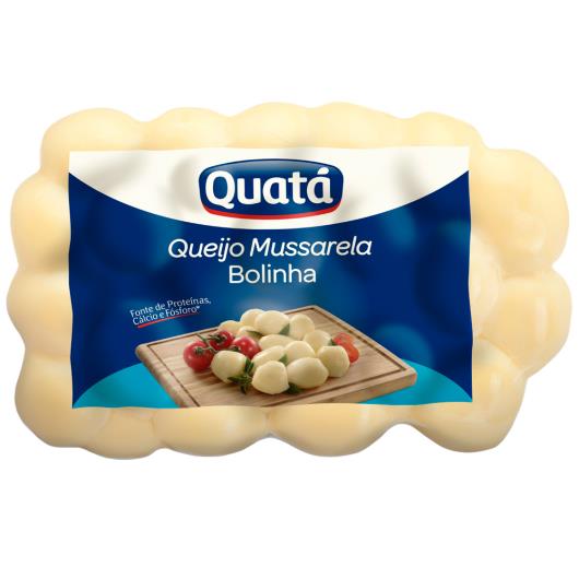 Queijo Mussarela Quatá Bolinha 350g - Imagem em destaque