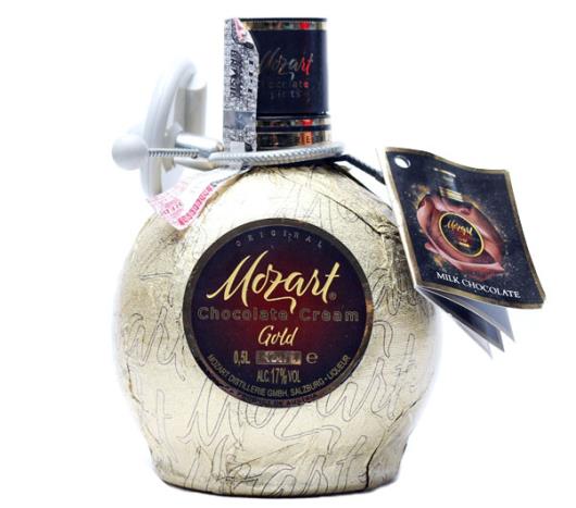 Licor Áustria Mozart Gold Chocolate Cream 500ml - Imagem em destaque