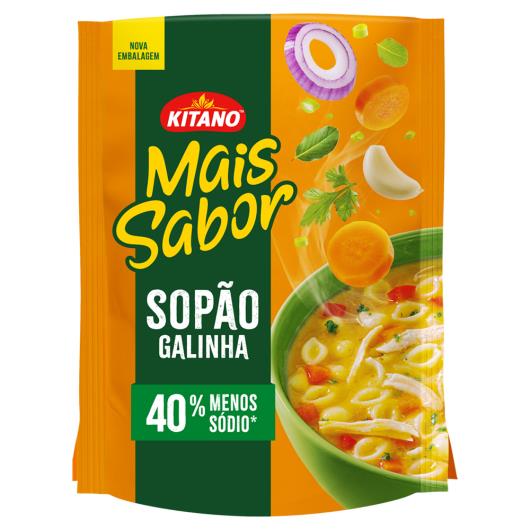Sopão Galinha Kitano Mais Sabor Sachê 196g - Imagem em destaque