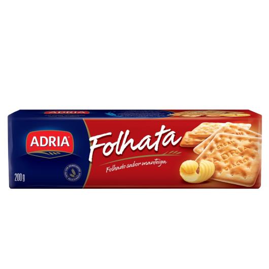 Biscoito Adria Folhata Sabor Manteiga 200g - Imagem em destaque
