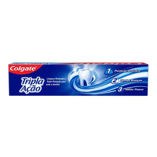 Creme Dental Hortelã Colgate Tripla Ação 90g - Imagem em destaque