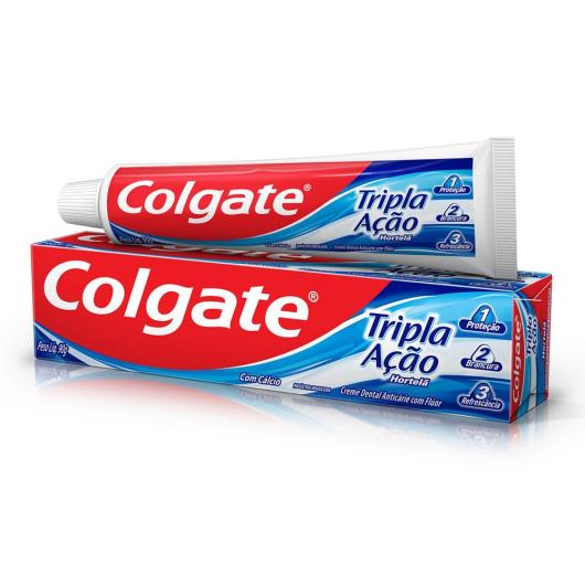 Creme Dental Hortelã Colgate Tripla Ação 90g - Imagem em destaque