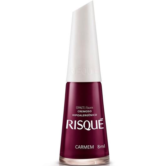 Esmalte cremoso carmem Risqué 8ml - Imagem em destaque