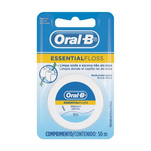 Fio dental encerado Essentialfloss Oral-B 50m - Imagem em destaque