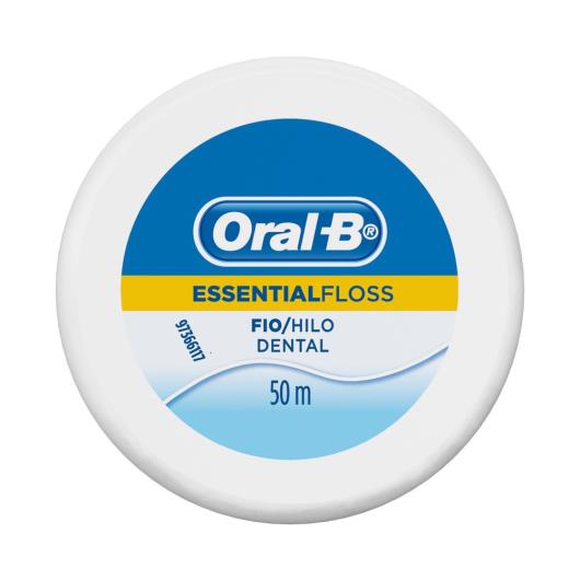 Fio dental encerado Essentialfloss Oral-B 50m - Imagem em destaque