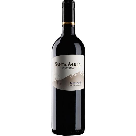 Vinho Chileno Santa Alicia Merlot 750ml - Imagem em destaque