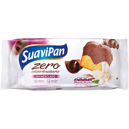 Bolo mesclado zero açúcar Suavipan 250g - Imagem em destaque