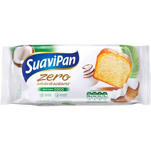 Bolo de coco zero açúcar Suavipan 250g - Imagem em destaque