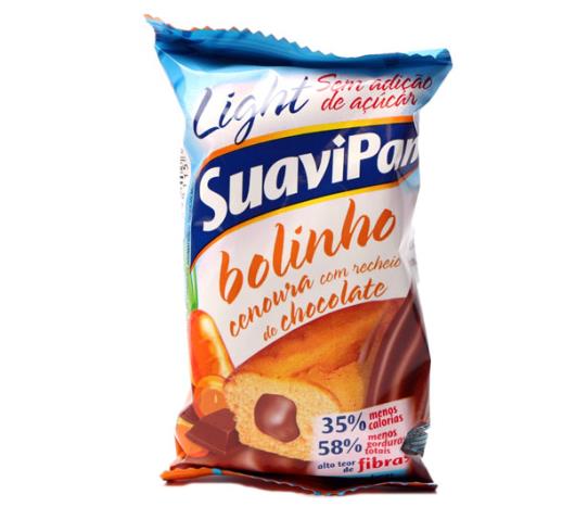 Bolinho Suavipan light cenoura com chocolate 40g - Imagem em destaque