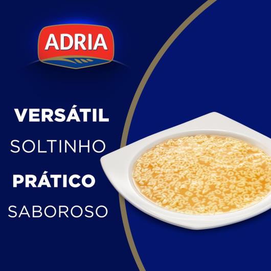 Macarrão Adria com ovos sopa de letrinhas 500g - Imagem em destaque