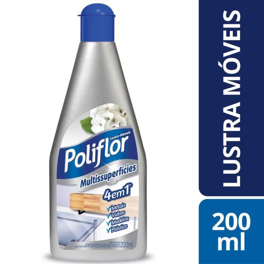 Lustra móveis Poliflor multissuperfícies 200ml - Imagem em destaque