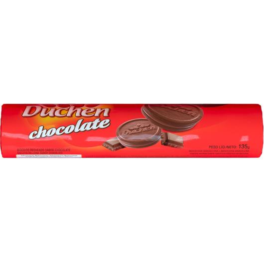 Biscoito Duchen recheado chocolate 135g - Imagem em destaque
