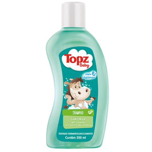 Shampoo Topz Baby Infantil Camomila 200 ml - Imagem em destaque