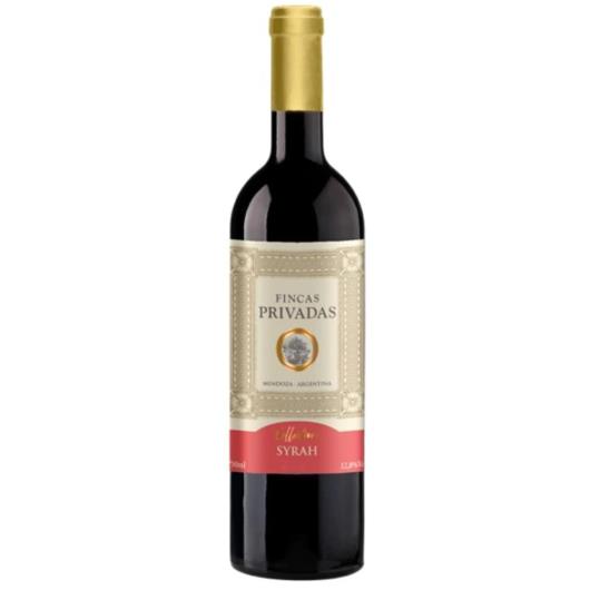 Vinho Argentino Syrah Fincas Privadas 750ml - Imagem em destaque