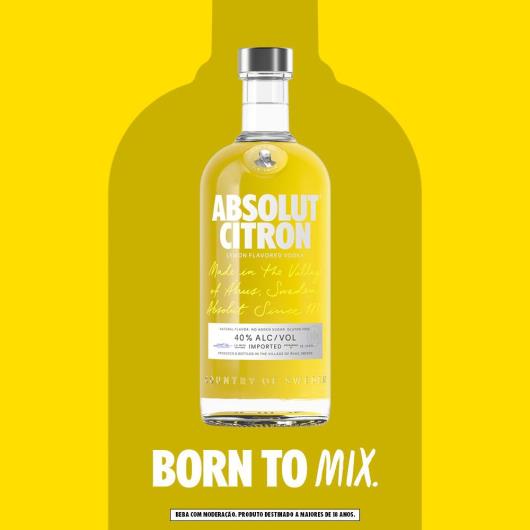 Vodka Absolut Citron 750 ml - Imagem em destaque