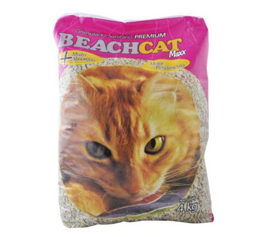 Granulado sanitário Beach Cat Max 4kg - Imagem em destaque