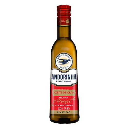 Azeite Andorinha de oliva puro vidro 500ml - Imagem em destaque