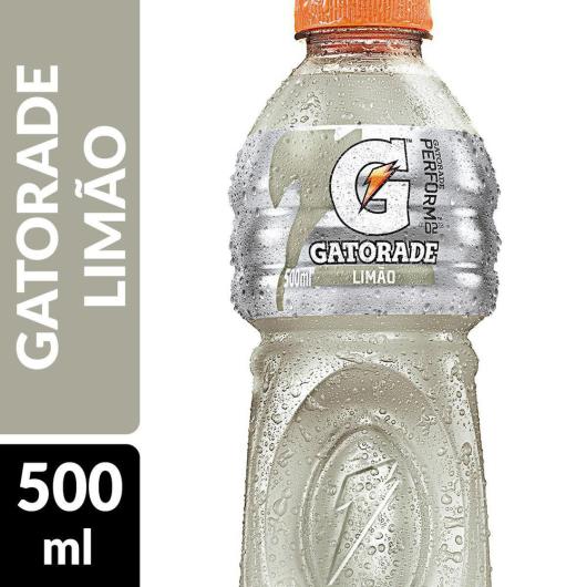 Isotônico GATORADE Limão Garrafa 500ML - Imagem em destaque