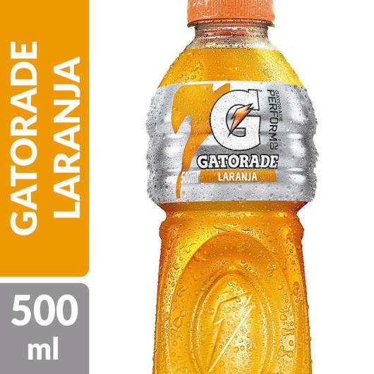 Isotônico Gatorade Laranja Garrafa 500ml - Imagem em destaque