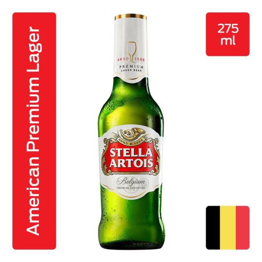 Cerveja Stella Artois Puro Malte 275ml Long Neck - Imagem em destaque
