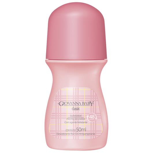 Desodorante roll on rosa Giovanna Baby 50ml - Imagem em destaque