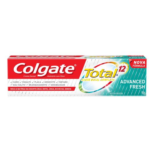 Creme Dental Colgate Total 12 Advanced Fresh 90g - Imagem em destaque