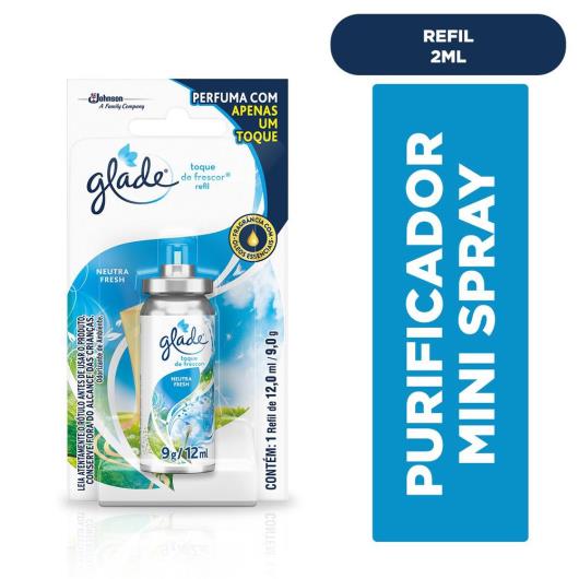 Neutralizador Glade Neutra Fresh ar livre refil 12ml - Sonda ...