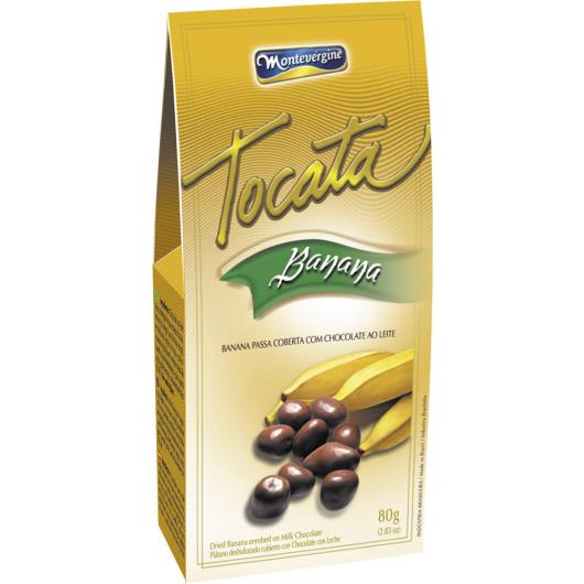 Banana Montevérgine passa com cobertura de chocolate 80g - Imagem em destaque