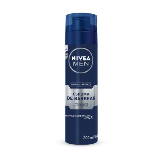 NIVEA MEN Espuma de barbear Original Protect 200ml - Imagem em destaque