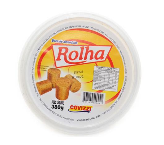 Paçoca rolha Covizzi 380g - Imagem em destaque