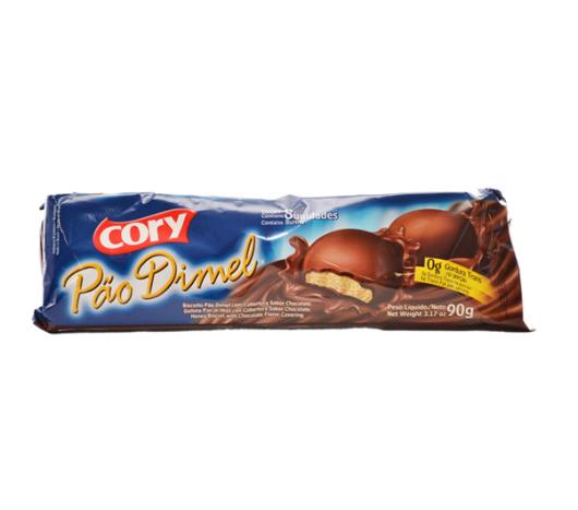 Pão Dimel cobertura chocolate Cory 90g - Imagem em destaque