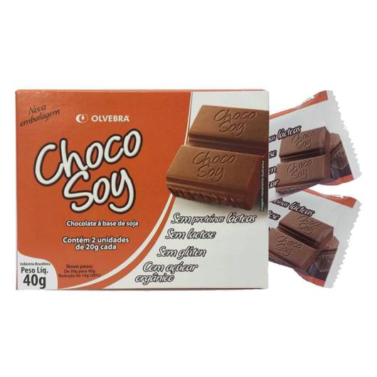 Chocolate à base de soja Choco Soy 40g - Imagem em destaque