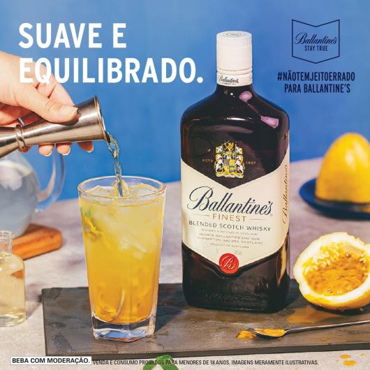 Whisky Ballantine's Finest Blended Escocês 1 litro - Imagem em destaque