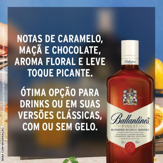 Whisky Ballantine's Finest Blended Escocês 1 litro - Imagem em destaque