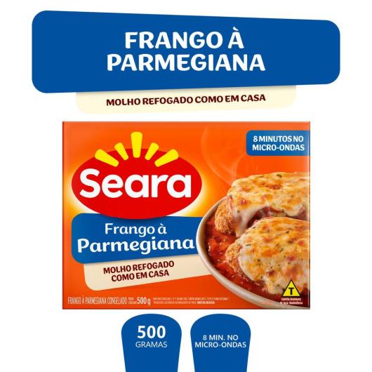 File de frango à parmegiana Seara 500g - Imagem em destaque