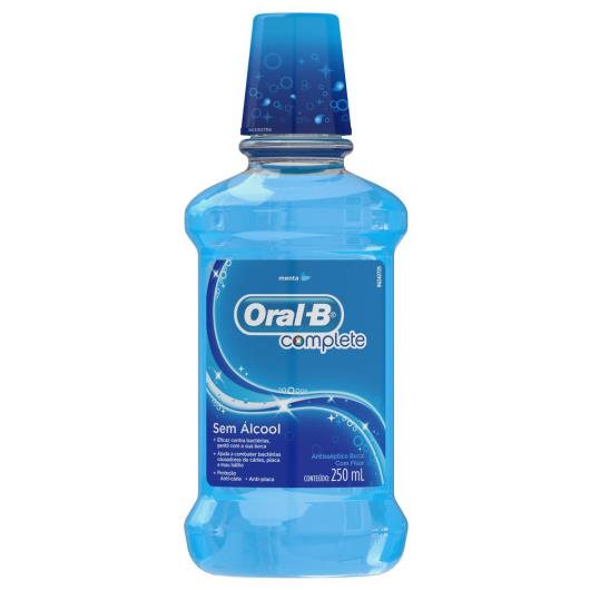 Antisséptico Bucal Oral-B Complete Menta Refrescante 250ml - Imagem em destaque