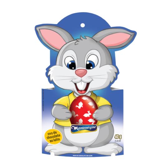 Ovo de Páscoa ao Leite Coelhinho Coelhinha Montevergine 40g - Imagem em destaque