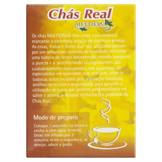 Chá Camomila com Mel Real Multiervas Caixa 14g 10 Unidades - Imagem em destaque